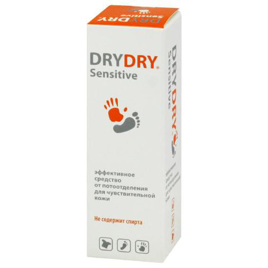 Світлина Дезодорант для тіла Dry Dry sensitive (Драй Драй сенсетив) 50 мл
